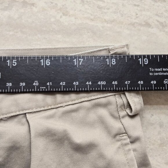 Polo Ralph Lauren Tyler Shorts Mens 37 Pleated Khaki Cotton Preppy‎ Classic - Picture 11 of 11